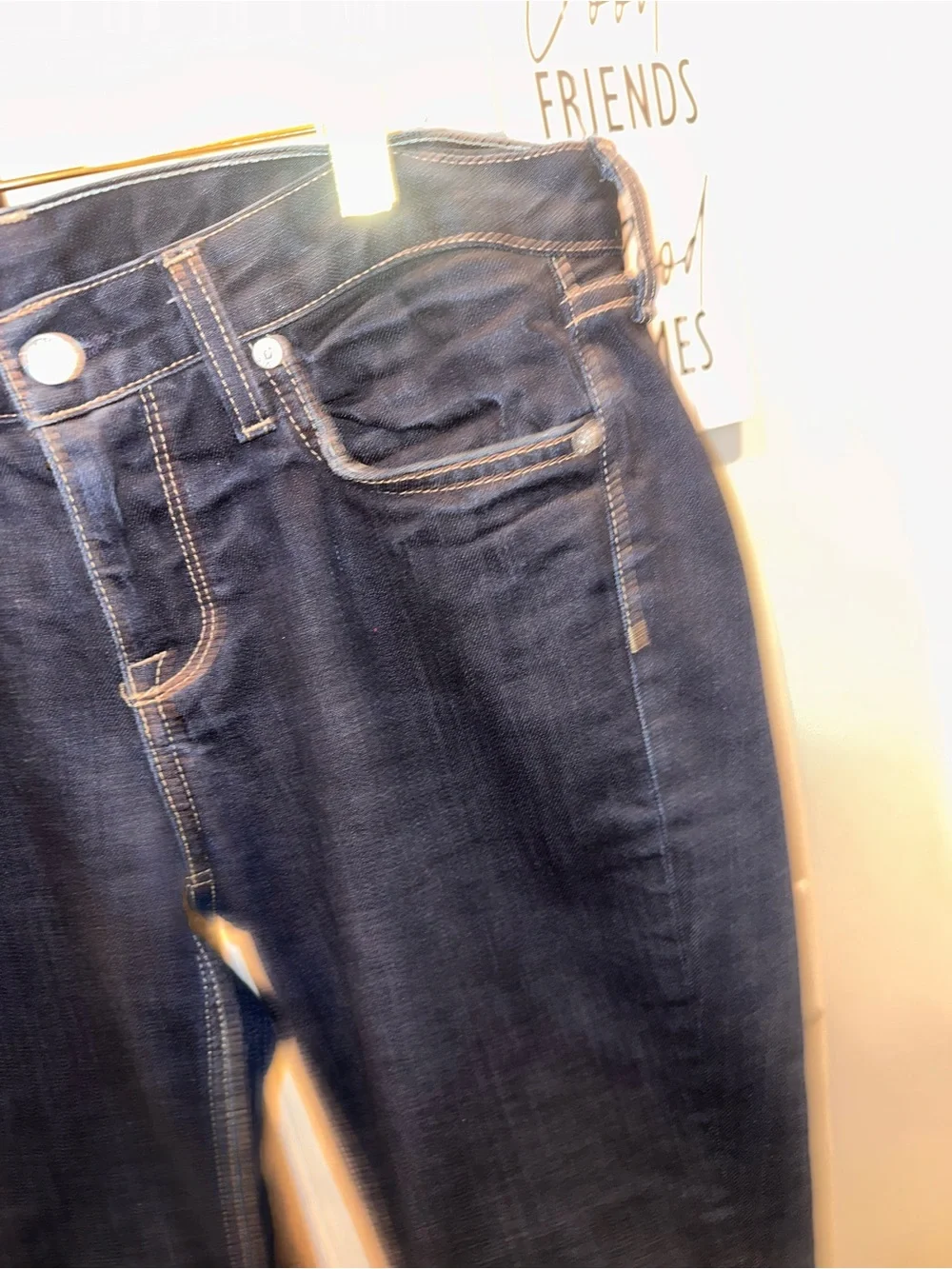 J Crew Matchstick Size 29S Dark Wash Straight Leg‎ Jeans